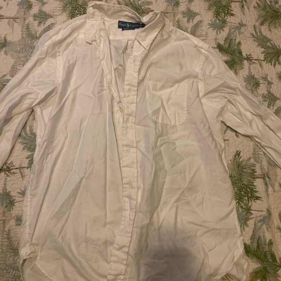 ralph lauren lightweight button up - Picture 1 of 3